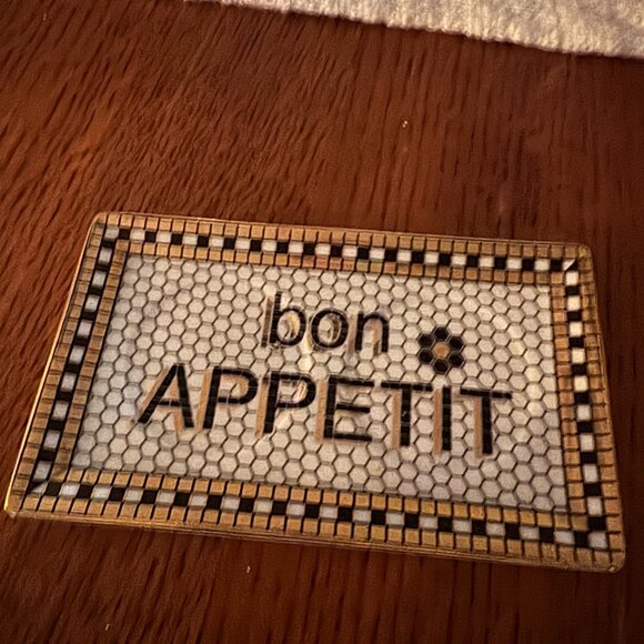 Anthropologie Bistro Tile Salt and Pepper Shaker Set - Picture 4 of 4